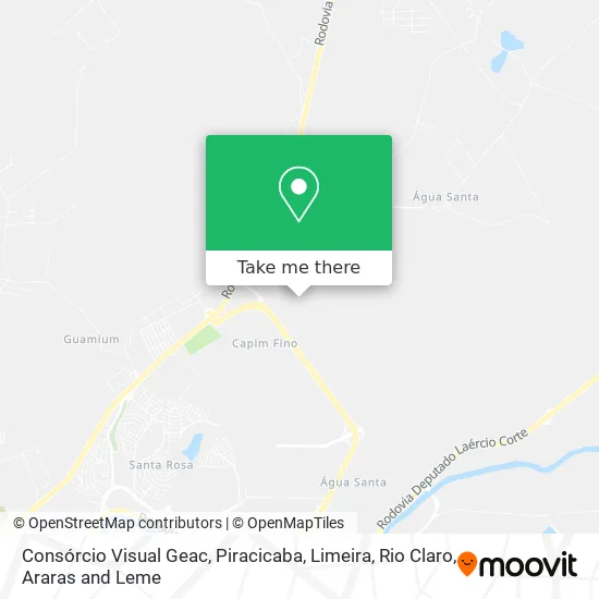 Consórcio Visual Geac map