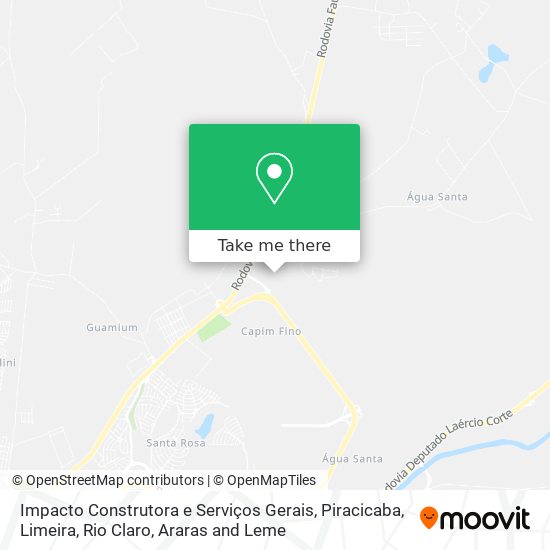 Impacto Construtora e Serviços Gerais map