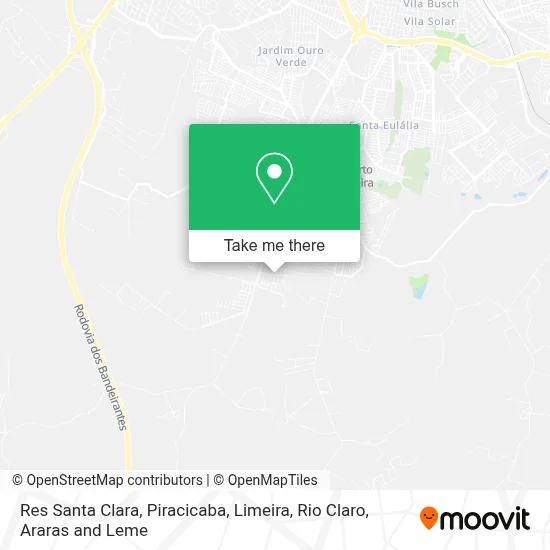 Res Santa Clara map