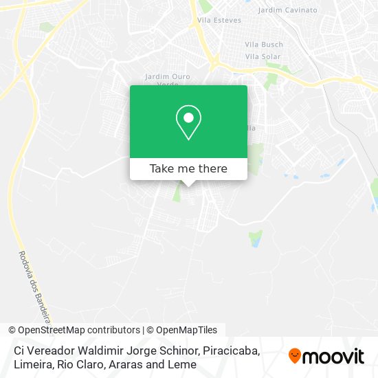 Ci Vereador Waldimir Jorge Schinor map
