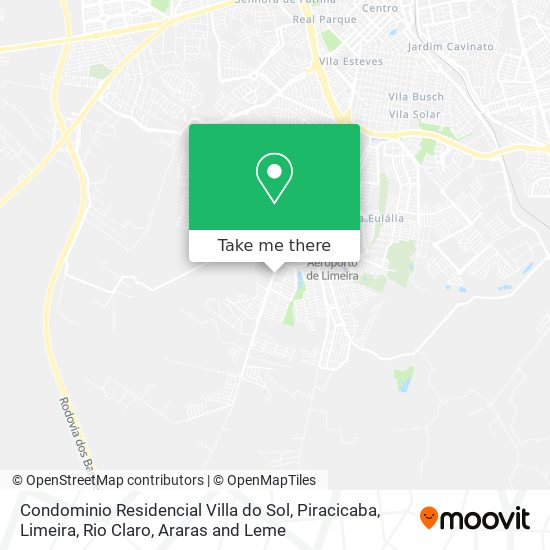 Condominio Residencial Villa do Sol map
