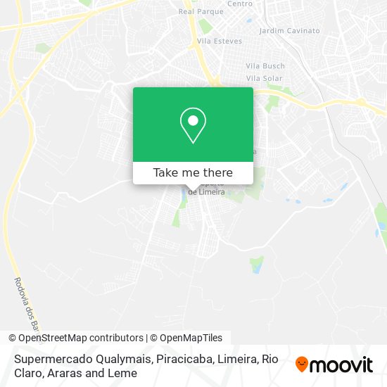 Mapa Supermercado Qualymais