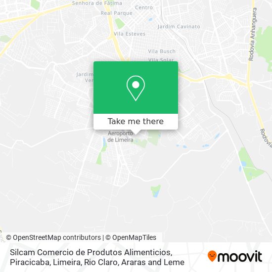 Silcam Comercio de Produtos Alimenticios map