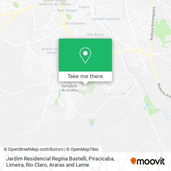 Jardim Residencial Regina Bastelli map