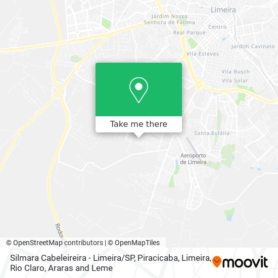 Silmara Cabeleireira - Limeira / SP map