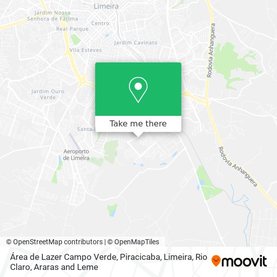 Área de Lazer Campo Verde map