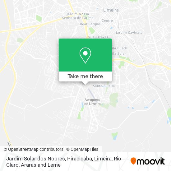 Mapa Jardim Solar dos Nobres