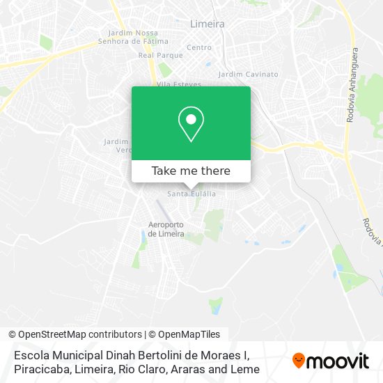 Escola Municipal Dinah Bertolini de Moraes I map