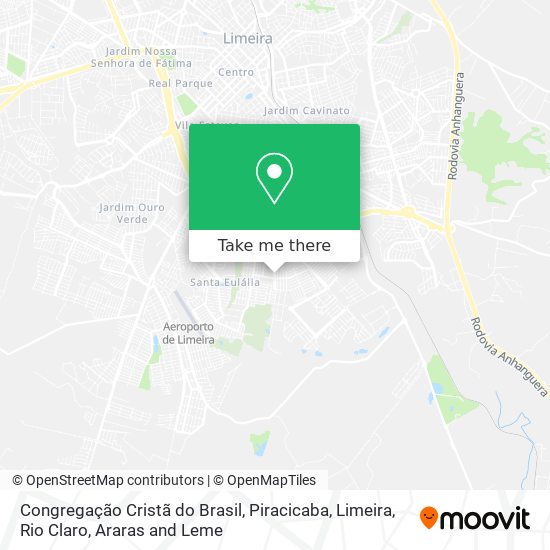 Congregação Cristã do Brasil map