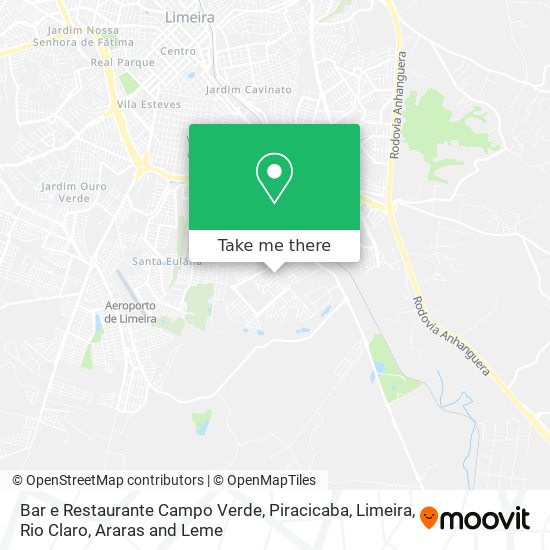 Bar e Restaurante Campo Verde map