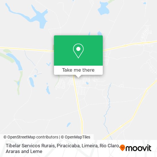 Tibelar Servicos Rurais map