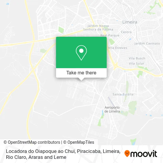 Locadora do Oiapoque ao Chui map