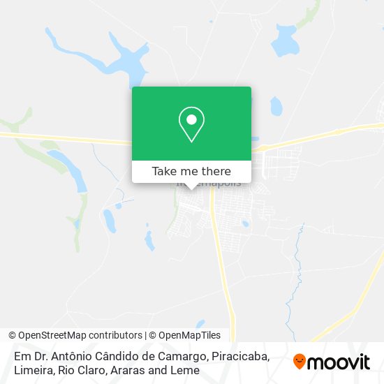 Em Dr. Antônio Cândido de Camargo map