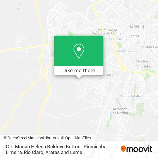 C. I. Marcia Helena Baldove Bettoni map