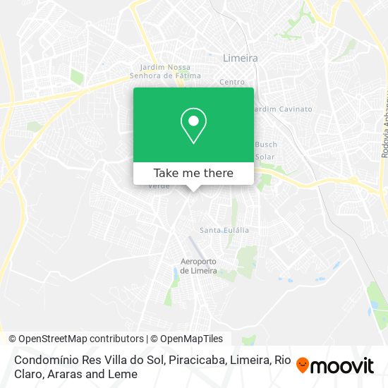 Condomínio Res Villa do Sol map