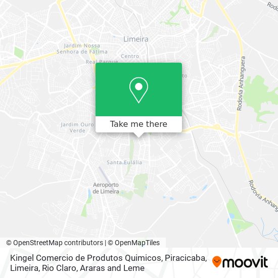 Kingel Comercio de Produtos Quimicos map