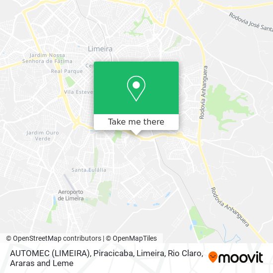 AUTOMEC (LIMEIRA) map