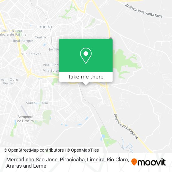 Mapa Mercadinho Sao Jose