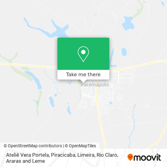 Ateliê Vera Portela map