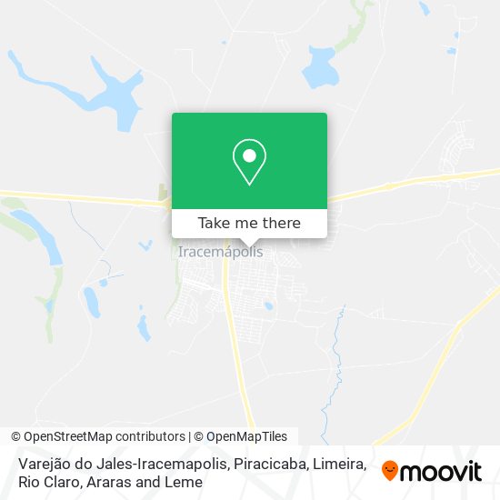 Varejão do Jales-Iracemapolis map