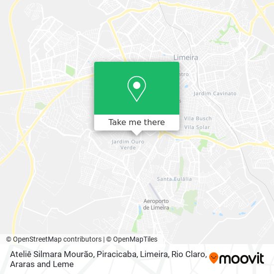 Ateliê Silmara Mourão map