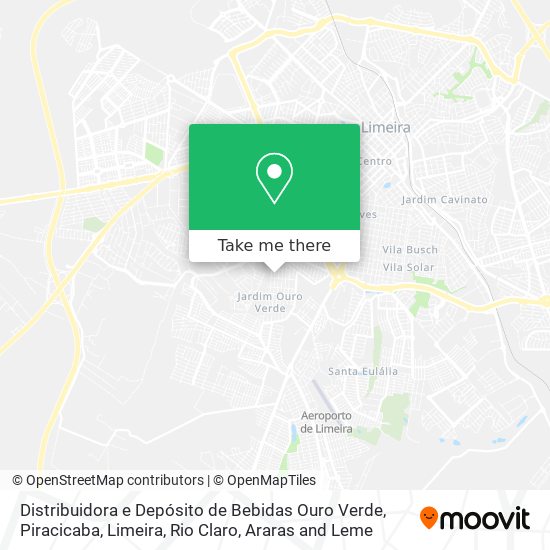 Distribuidora e Depósito de Bebidas Ouro Verde map