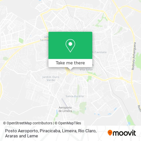 Posto Aeroporto map