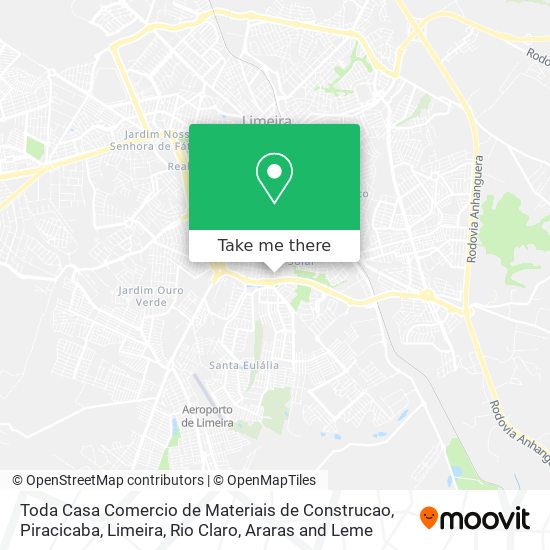 Toda Casa Comercio de Materiais de Construcao map
