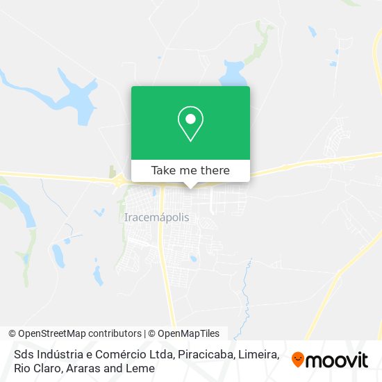 Sds Indústria e Comércio Ltda map