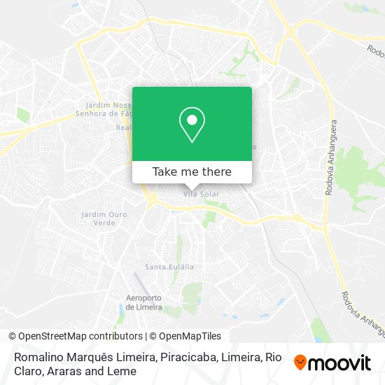 Romalino Marquês Limeira map