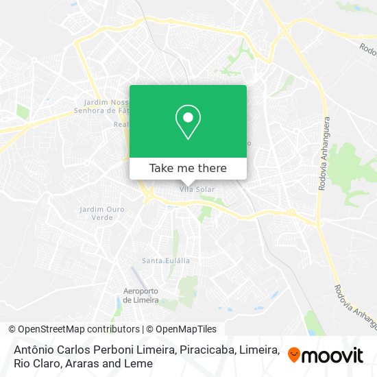 Mapa Antônio Carlos Perboni Limeira