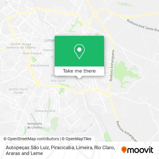 Autopeças São Luiz map