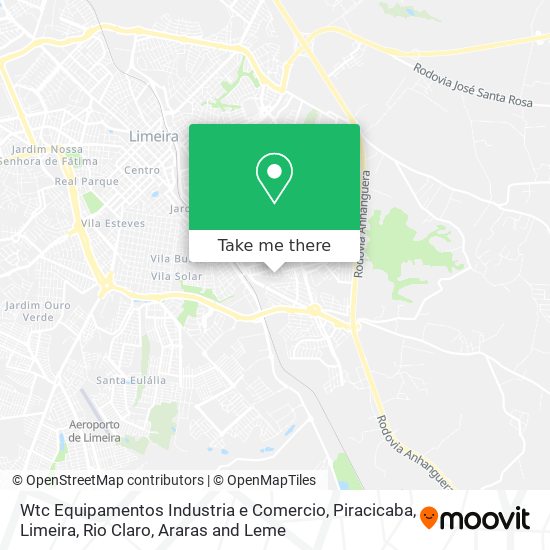 Wtc Equipamentos Industria e Comercio map