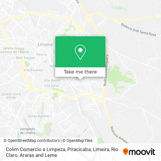 Colim Comercio e Limpeza map