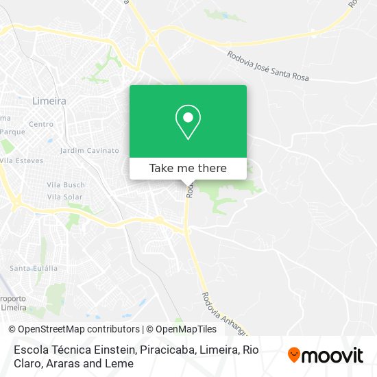 Escola Técnica Einstein map