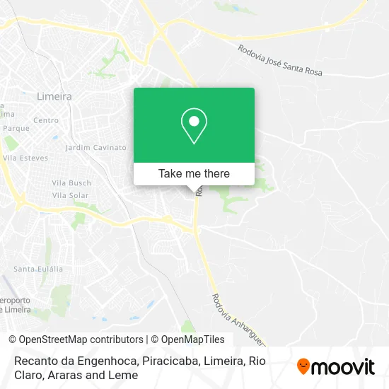 Recanto da Engenhoca map