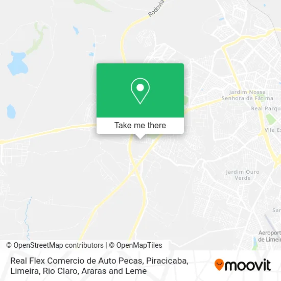Real Flex Comercio de Auto Pecas map