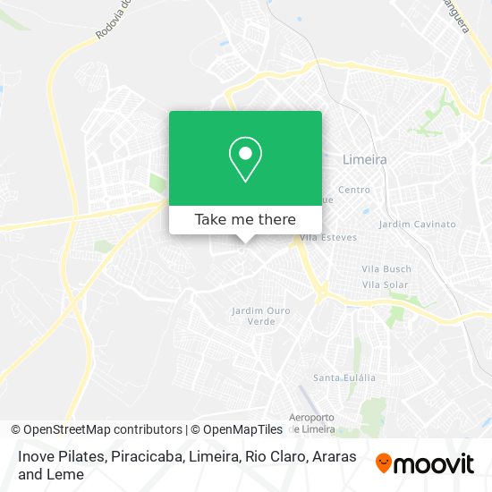 Inove Pilates map