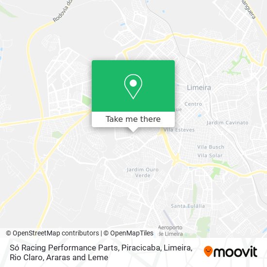 Só Racing Performance Parts map