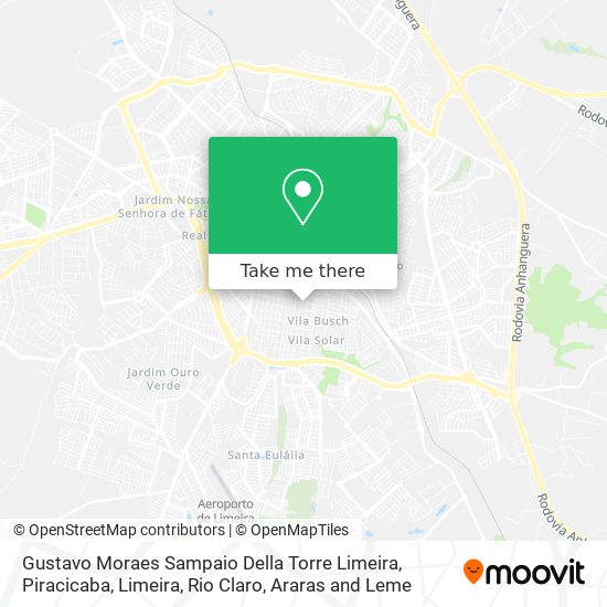 Gustavo Moraes Sampaio Della Torre Limeira map