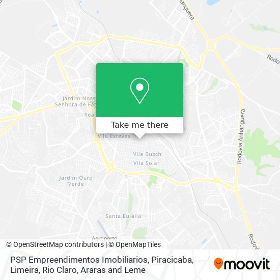 PSP Empreendimentos Imobiliarios map