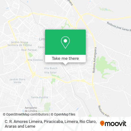 C. R. Amores Limeira map