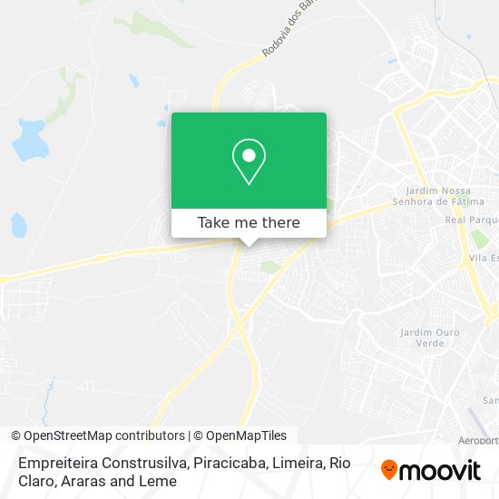Empreiteira Construsilva map