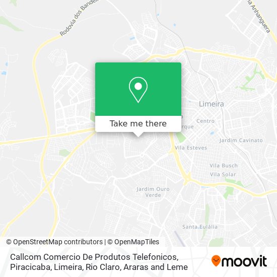 Callcom Comercio De Produtos Telefonicos map