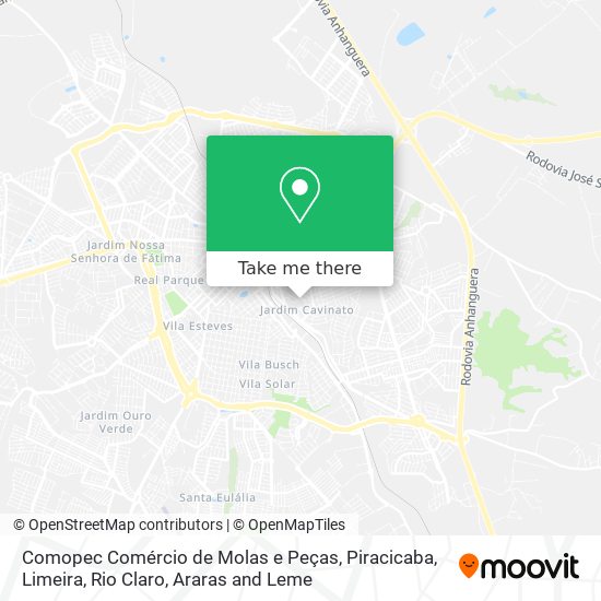 Comopec Comércio de Molas e Peças map