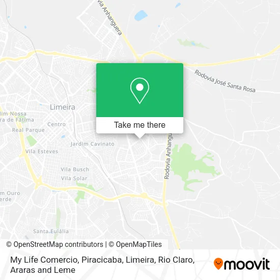 My Life Comercio map