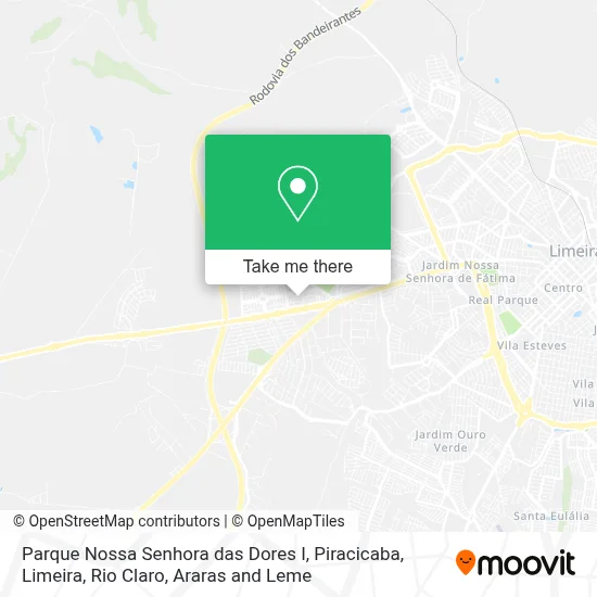 Parque Nossa Senhora das Dores I map