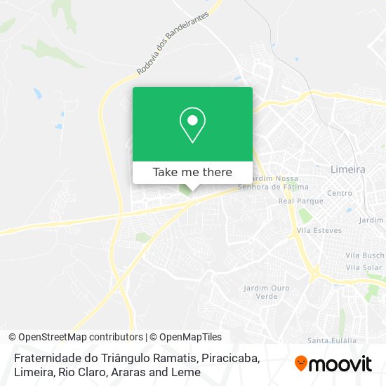 Fraternidade do Triângulo Ramatis map