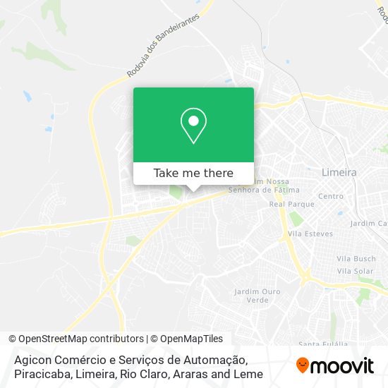 Agicon Comércio e Serviços de Automação map