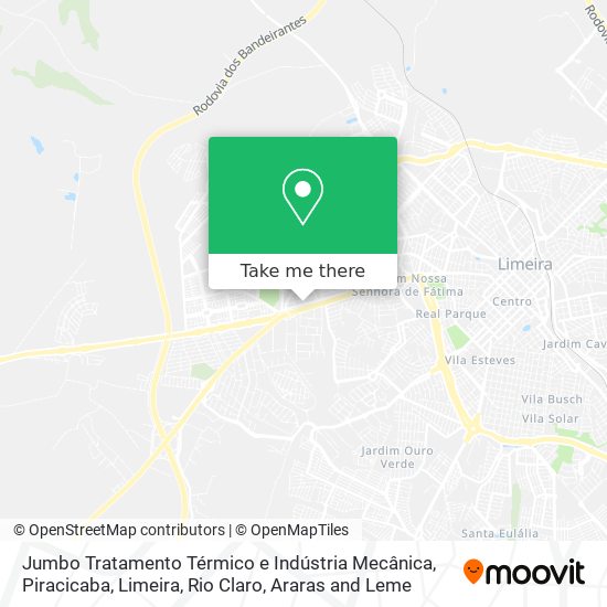 Jumbo Tratamento Térmico e Indústria Mecânica map